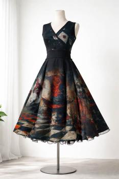 Preview: Bordüre Schattenherz - Jersey